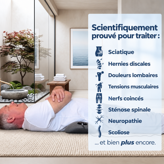 DosRelax® — Masseur de dos 3‑en‑1
