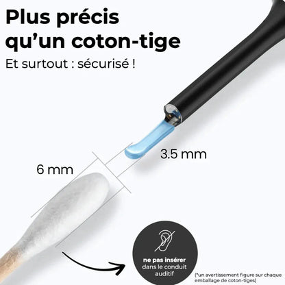 OreilleClair™ – Nettoyeur d’oreille avec caméra HD