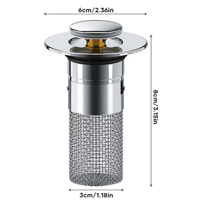 Le Stop-Bouchon™ – Filtre d’évier anti-bouchage