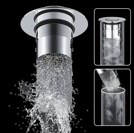 Le Stop-Bouchon – Filtre d’évier anti-bouchage