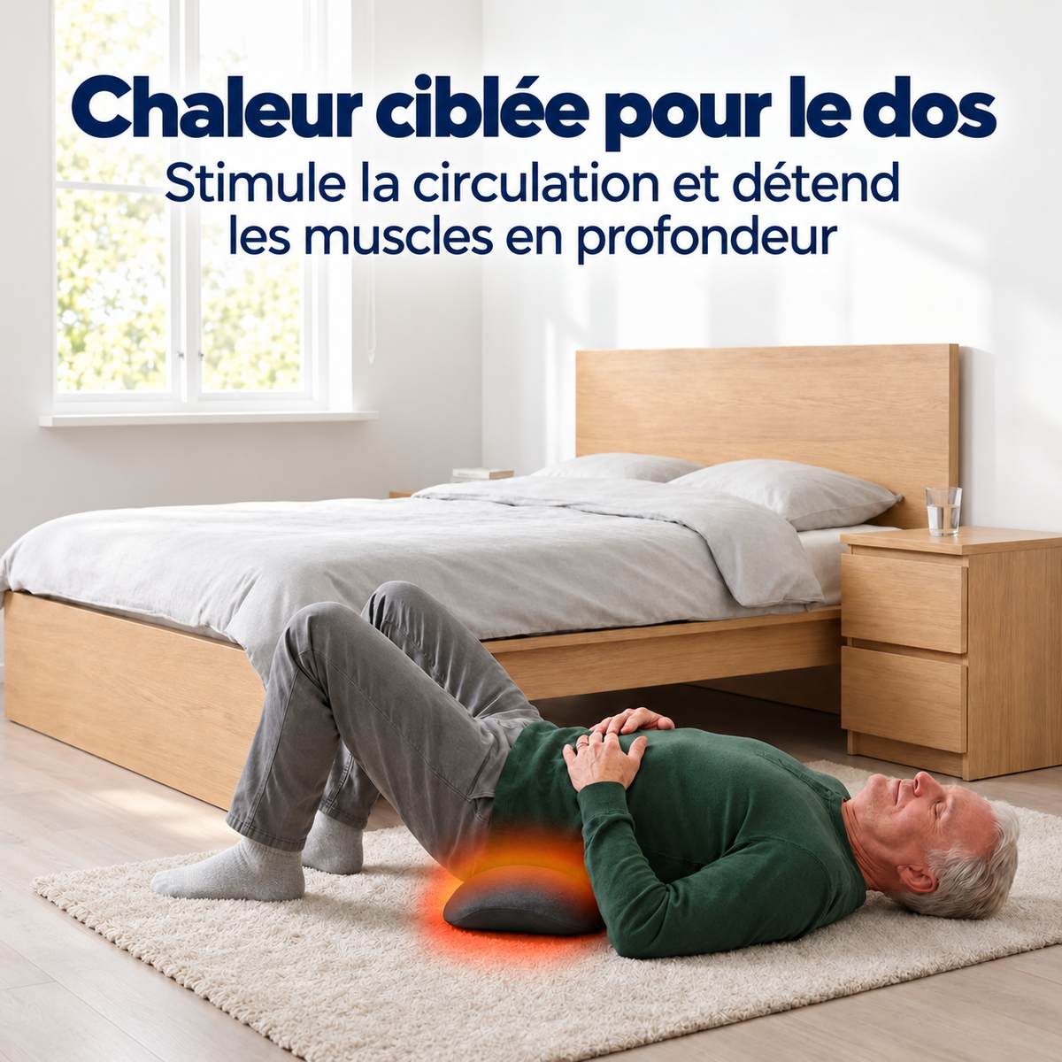 DosRelax® — Masseur de dos 3‑en‑1