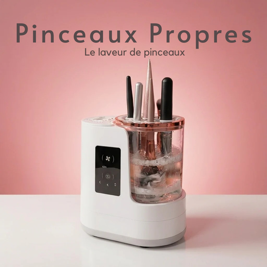 Pinceaux Propres™ – Le laveur de pinceaux à maquillage