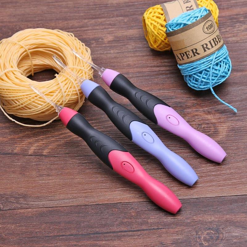 LumiCrochet™ – Kit de 9 Crochets lumineux DEL rechargeables