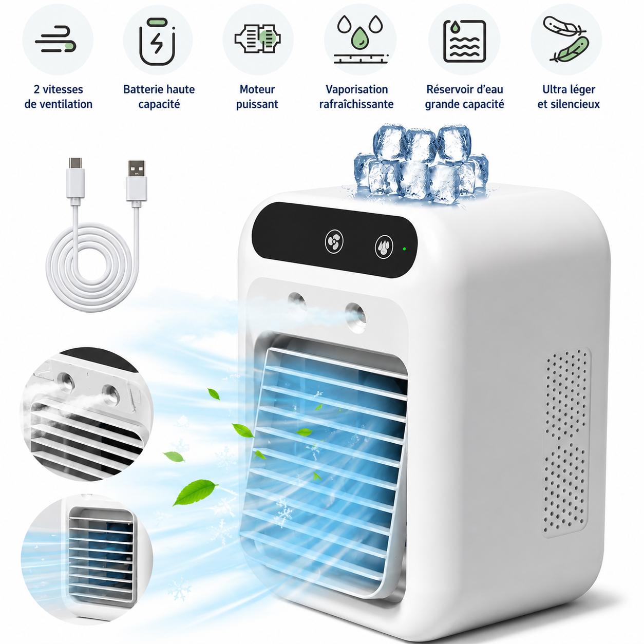 AirFrais™ – Climatiseur portatif