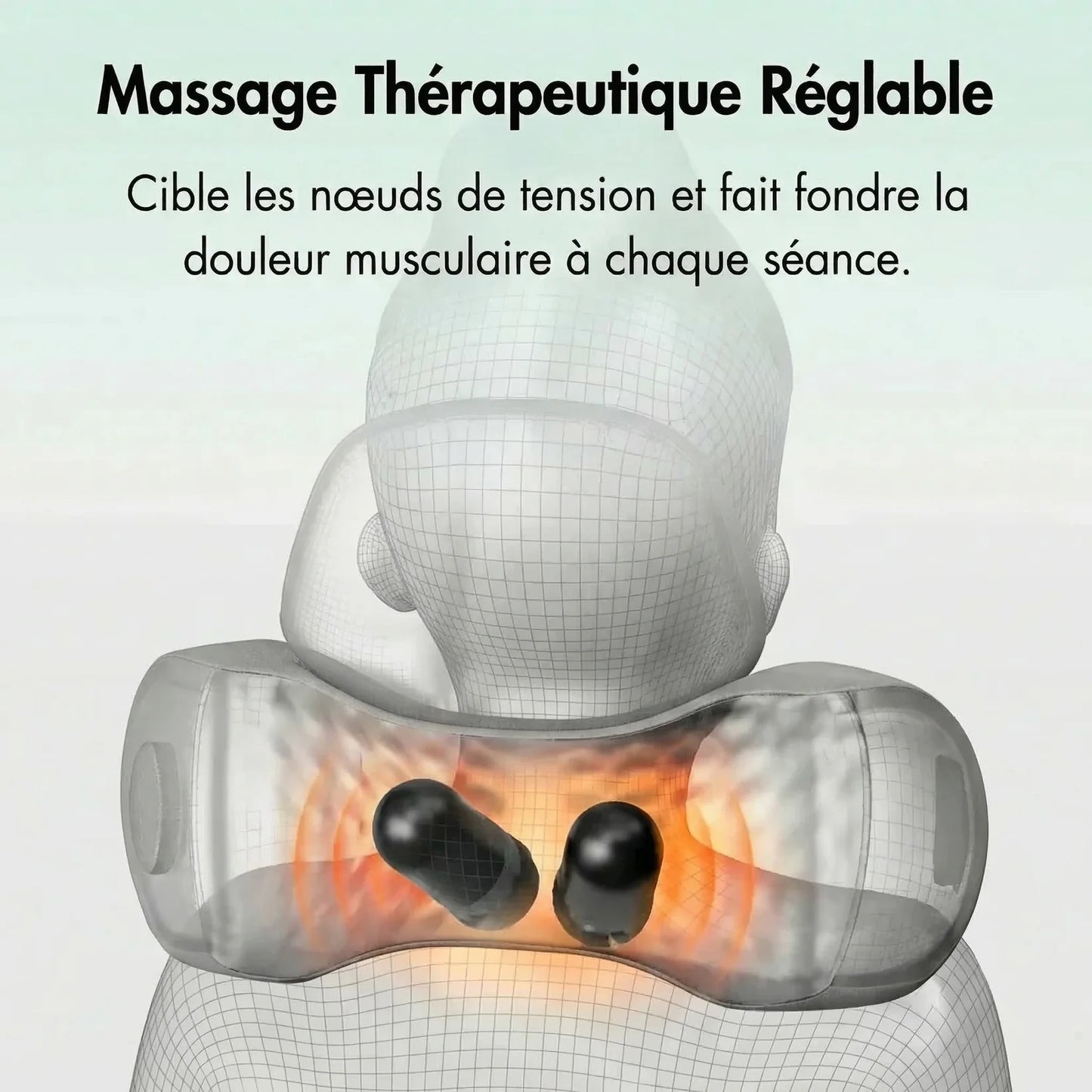 CerviRelax® – Masseur cervical 3-en-1