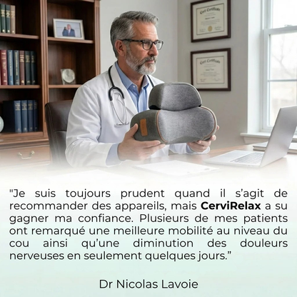 CerviRelax® – Masseur cervical 3-en-1