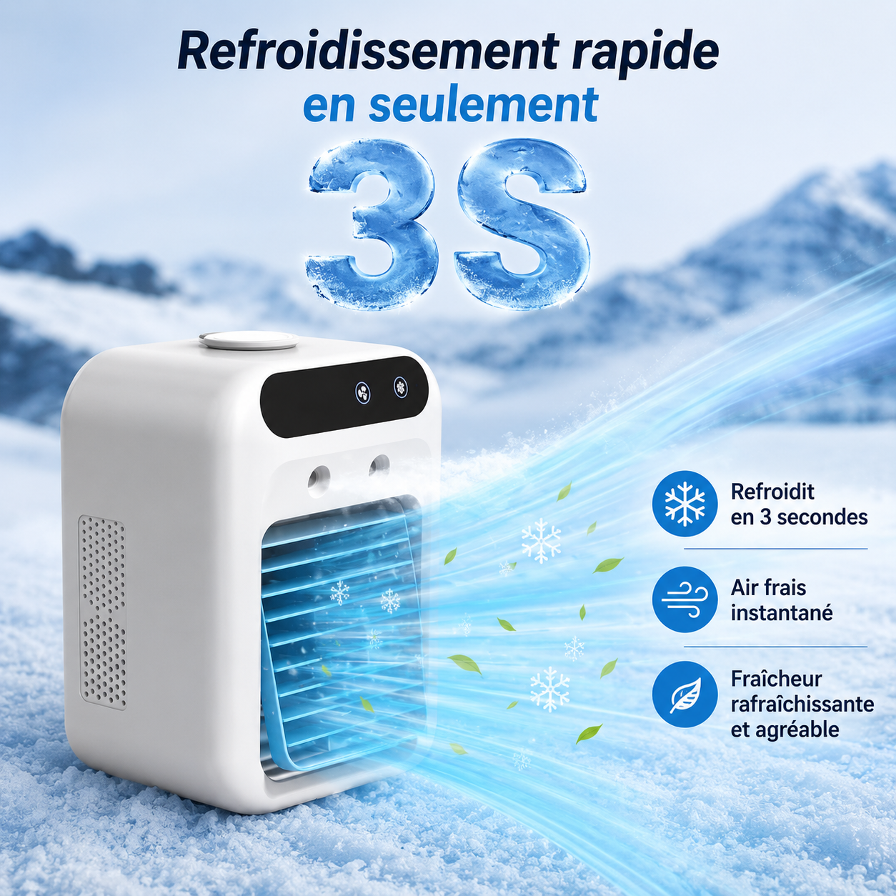AirFrais™ – Climatiseur portatif