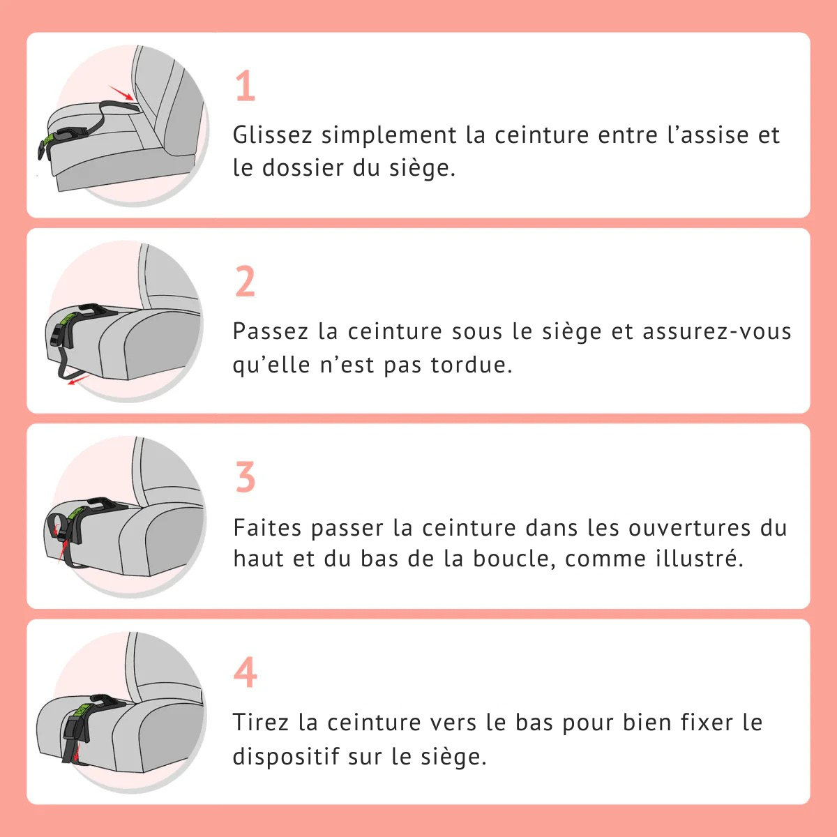 ProtègeBedon™ – La ceinture qui protège votre ventre et bébé en voiture