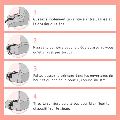 ProtègeBedon™ – La ceinture qui protège votre ventre et bébé en voiture