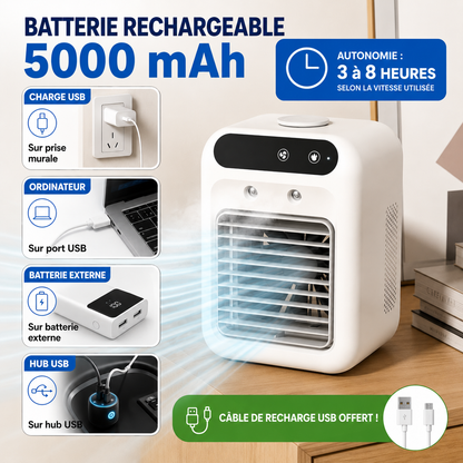 AirFrais™ – Climatiseur portatif