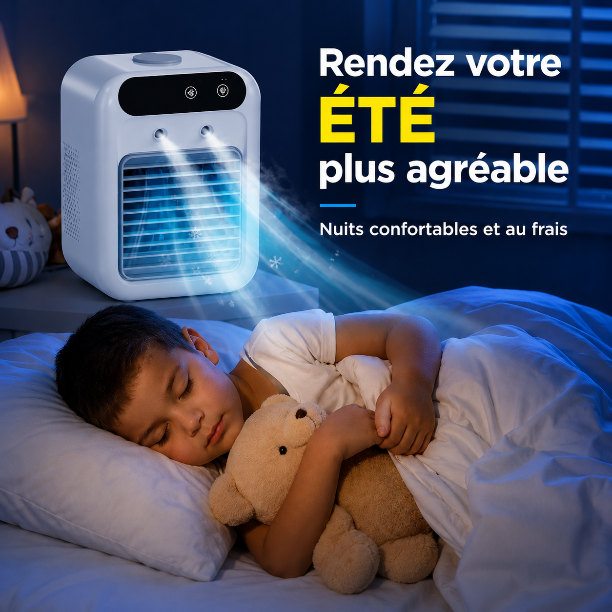 AirFrais™ – Climatiseur portatif