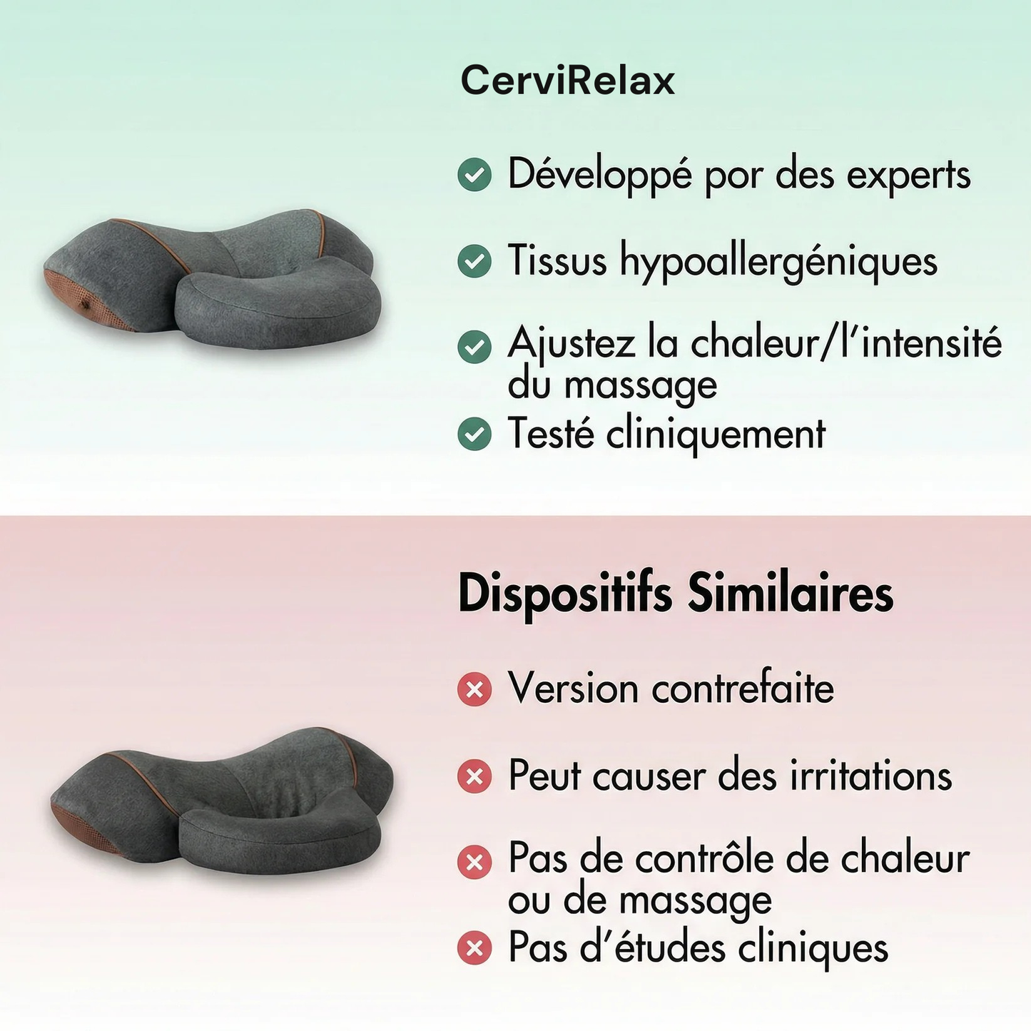 CerviRelax® – Masseur cervical 3-en-1