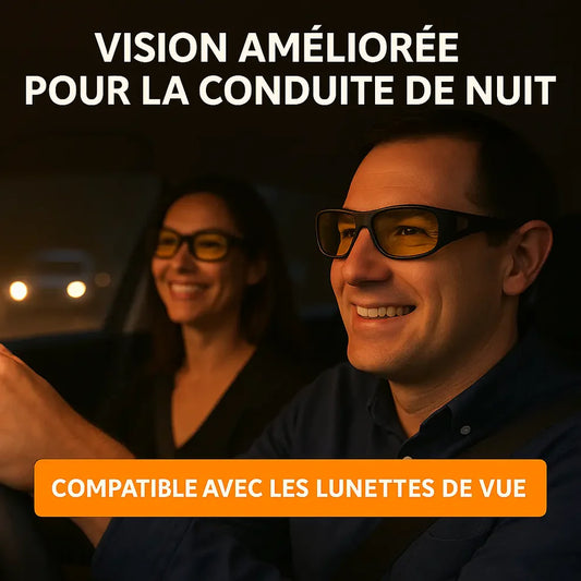 VisionNuit™ – Lunettes anti-éblouissement pour conduite