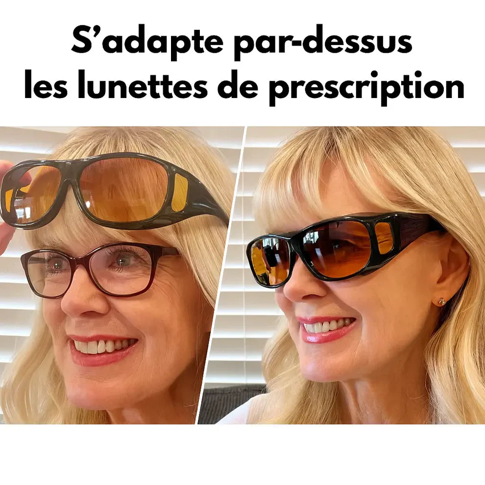 VisionNuit™ – Lunettes anti-éblouissement pour conduite